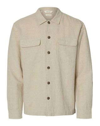 Leroy Linen Blend Skjorte 